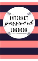Internet Password Logbook