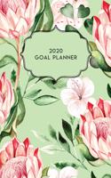 2020 Goal Planner: 2020 Dated Goal Planner Focus Weekly Monthly