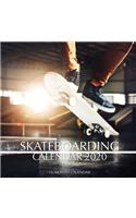 Skateboarding Calendar 2020: 16 Month Calendar