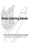 Penis Coloring Book. 20 Mature Coloring Pages. Be ready for Cocktastick Fun