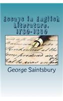 Essays in English Literature, 1780-1860