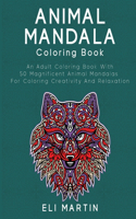 Animal Mandala Coloring Book