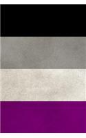 Asexual Pride Flag Dot Grid Journal