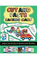 Cute Crafts for Kids (Cut and paste - Racing Cars)