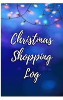 Christmas Shopping Log