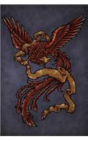 Pheonix Herald Notebook: Blank Journal Diary Memoir Log Logue(69 Tattoo You 150 Lined)