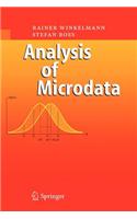 Analysis of Microdata