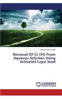 Removal Of Cr (VI) From Aqueous Solution Using Activated Lapsi Seed