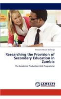 Researching the Provision of Secondary Education in Zambia