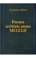 Poems Written Anno MCCCLII