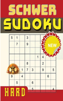 Schweres Sudoku-Rätselbuch für Erwachsene