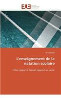 L'Enseignement de la Natation Scolaire