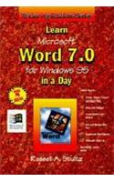 Learn MS Word 7.0 for Windows 95 in a day
