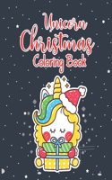 Unicorn Christmas Coloring Book