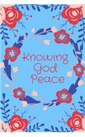 Sadnes, Knowing God's Peace, Devotionals for Life 120 PAGES