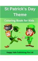 St Patrick's Day Theme Coloring Book for Kids