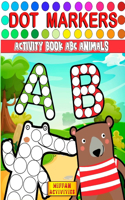 Dot Markers Activity Book ABC Animals