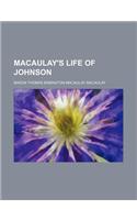 Macaulay's Life of Johnson