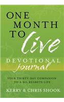 One Month to Live Devotional Journal