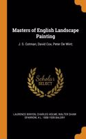 Masters of English Landscape Painting