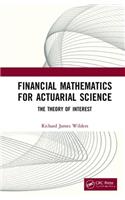 Financial Mathematics For Actuarial Science