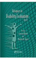 Advances in Usability Evaluation Part II