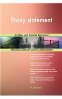 Proxy statement A Clear and Concise Reference