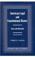 American Legal and Constitutional History