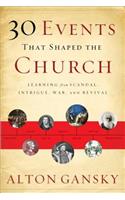 30 Events That Shaped the Church: Learning from Scandal, Intrigue, War, and Revival