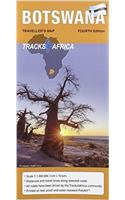 Botswana Traveller Map