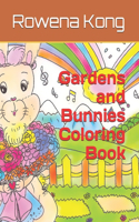 Gardens and Bunnies Coloring Book