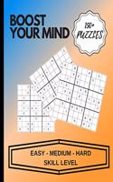 Boost Your Mind: Sudoku - Easy - Medium - Hard Skill Level