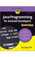 Java Programming for Android Developers for Dummies