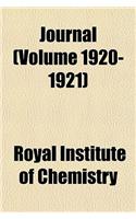 Journal (Volume 1920-1921)
