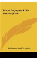Tables de Jupiter Et de Saturne (1789)