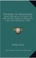 Studies in Religion