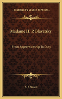 Madame H. P. Blavatsky