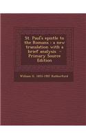 St. Paul's Epistle to the Romans