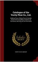 Catalogue of the Verity Plow Co., Ltd.