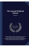 The Journal Of Mental Science; Volume 41