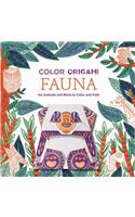 Color Origami: Fauna (Adult Coloring Book)