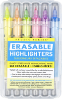 Studio Series Erasable Highlighters (Set of 6)