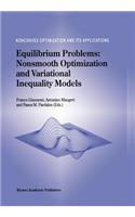 Equilibrium Problems: Nonsmooth Optimization and Variational Inequality Models