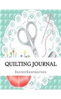 Quilt Journal: Write Down & Track Your Quilting DIY Projects & Quilting Patterns in Your Personal Quilting Journal