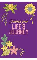 Journal Your Life's Journey: Journals To Write In For Women Cute Plain Blank Notebooks