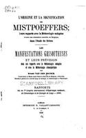 L'origine et la signification des Mistpoeffers, leurs rapports avec la météorologie endogène