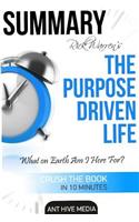 Summary Rick Warren's the Purpose Driven Life