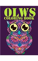 Creative Owls Coloring Book