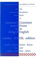 Broadview Book of Common Errors in English - ESL Edition
