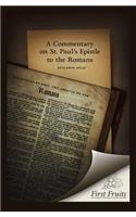 Commentary on St. Paul's Epistle to the Romans